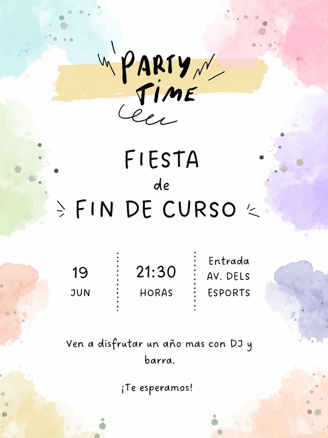 Fiesta de fin de curso AMPA Abecé